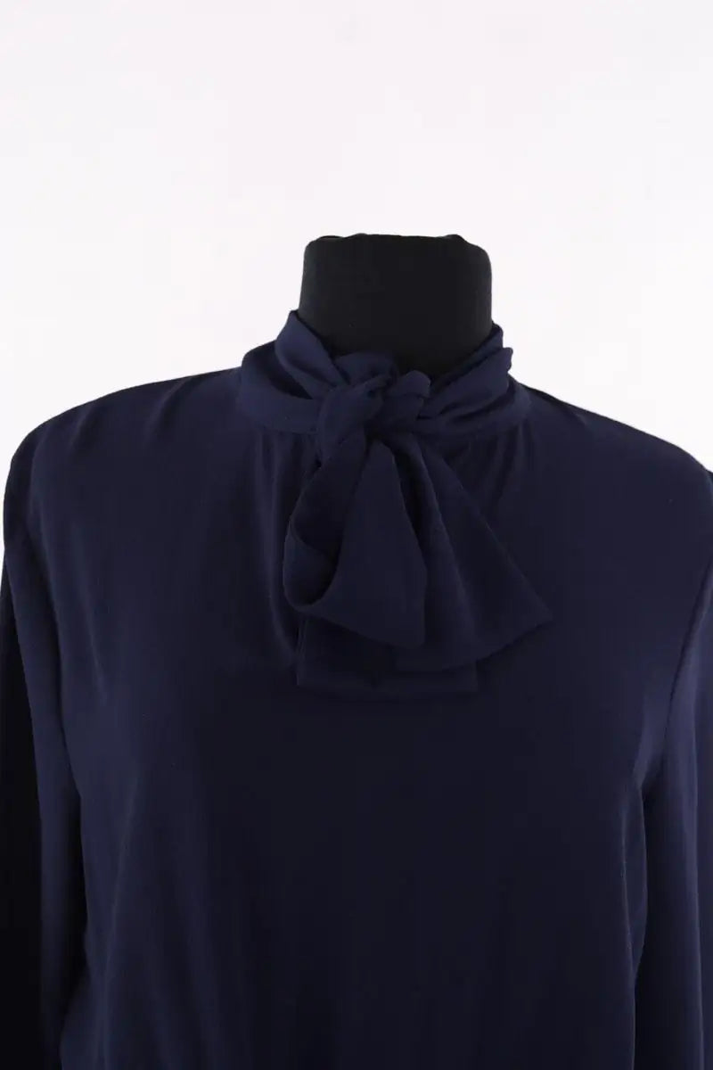 Robe Maje Bleu en Synthétique