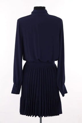 Robe Maje Bleu en Synthétique
