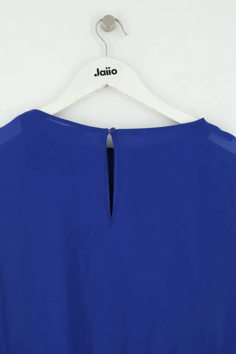 Robe Maje Bleu en Synthétique