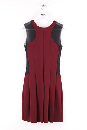 Robe Maje Bordeaux en Viscose