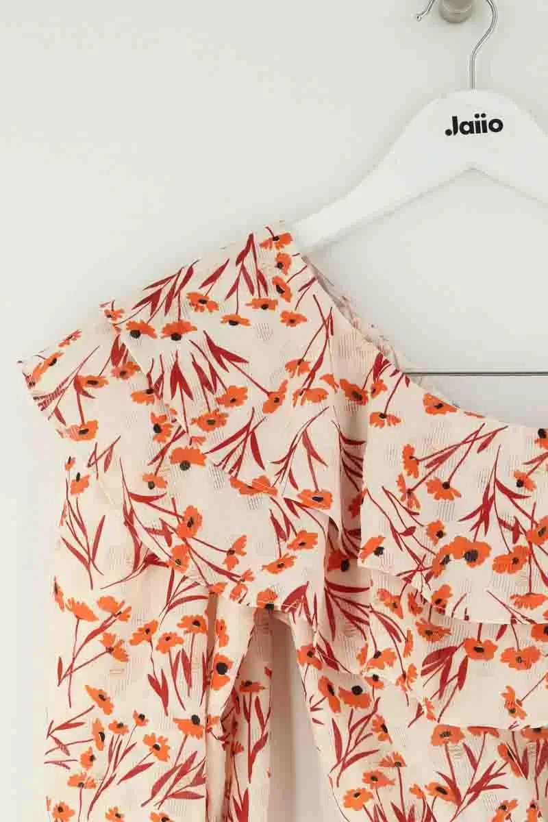 Robe Maje Ecru en Synthétique