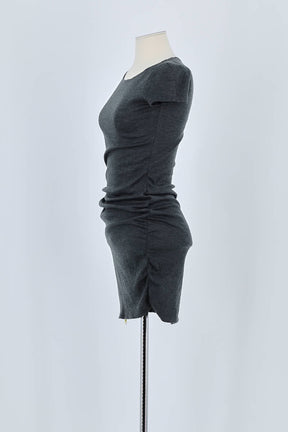 Robe Maje Gris en Coton