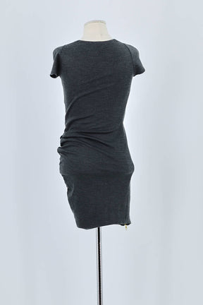 Robe Maje Gris en Coton