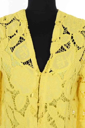 Robe Maje Jaune en Coton