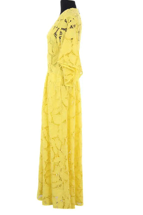 Robe Maje Jaune en Coton