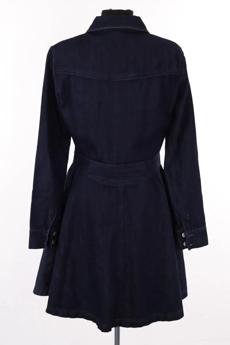 Robe Maje Marine en Coton