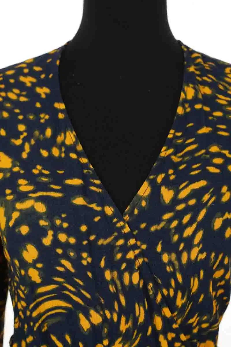 Robe Maje Marine en Viscose