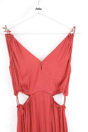 Robe Maje Marron en Synthétique