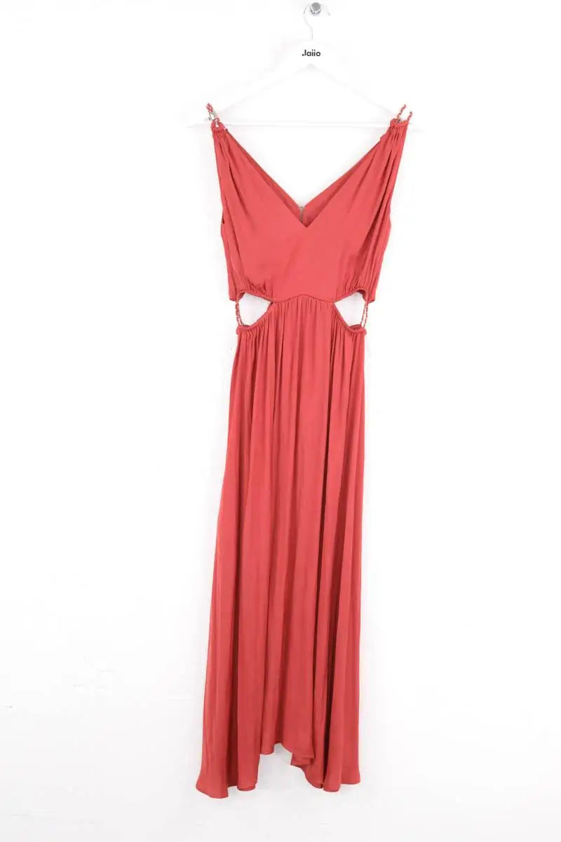 Robe Maje Marron en Synthétique