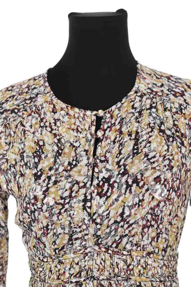 Robe Maje Multicolore en Viscose