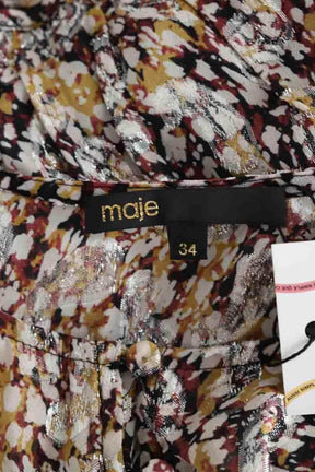 Robe Maje Multicolore en Viscose