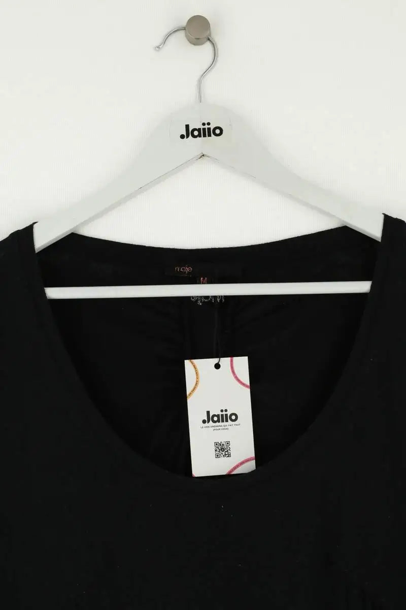 Robe Maje Noir en Coton