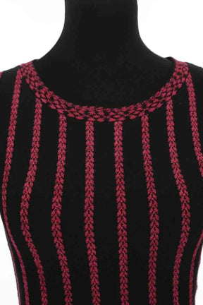 Robe Maje Noir en Coton