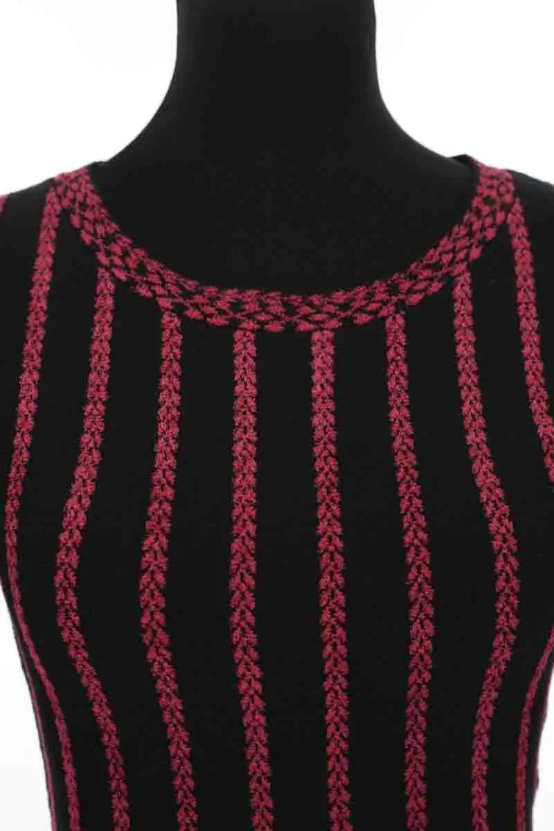 Robe Maje Noir en Coton