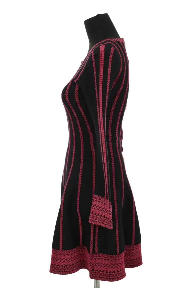 Robe Maje Noir en Coton