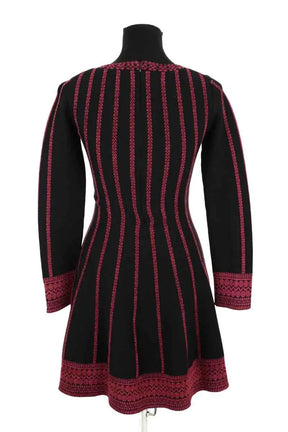 Robe Maje Noir en Coton