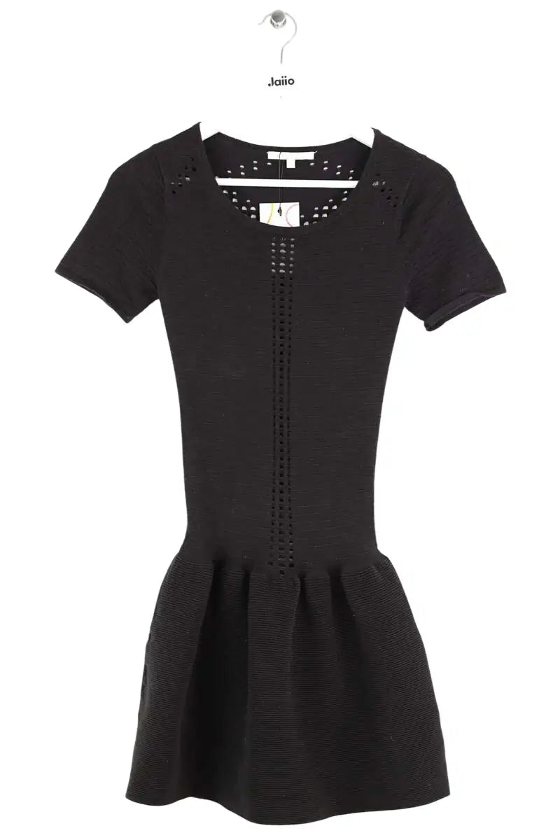 Robe Maje Noir en Coton, taille S - Seconde Main