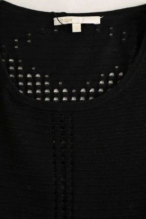 Robe Maje Noir en Coton