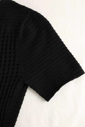 Robe Maje Noir en Coton