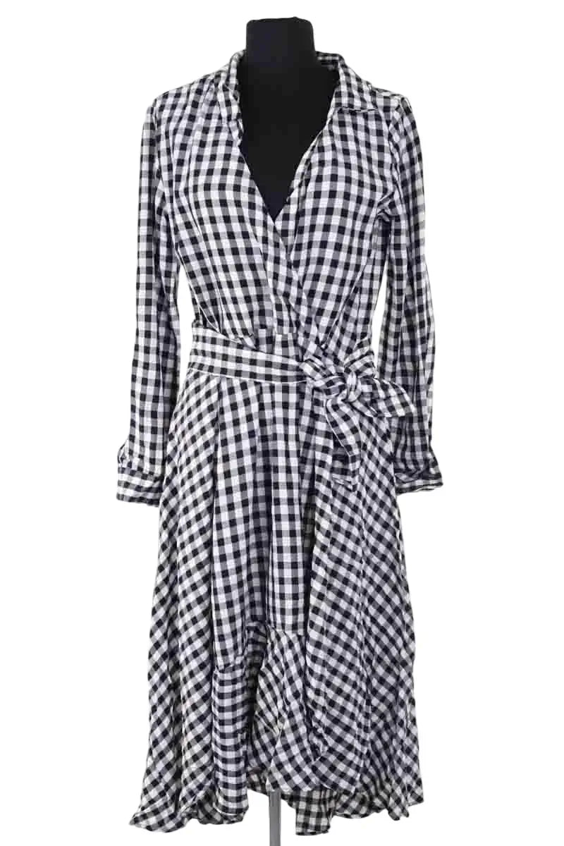 Robe Maje Noir en Coton, taille S - Seconde Main