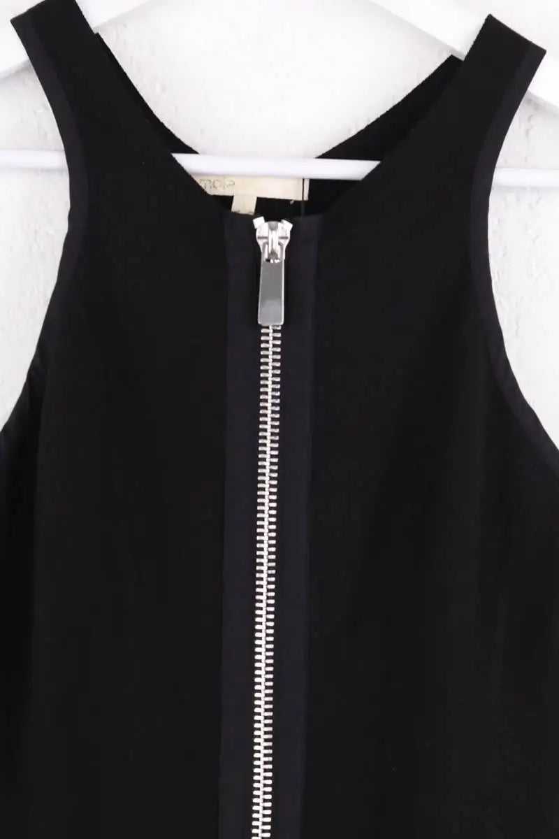 Robe Maje Noir en Coton