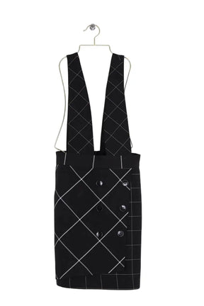 Robe Maje Noir en Coton, taille S - Seconde Main