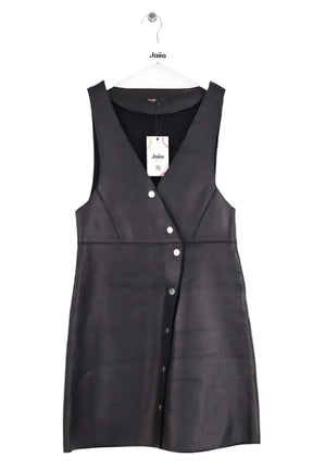 Robe Maje Noir en Cuir, taille M - Seconde Main