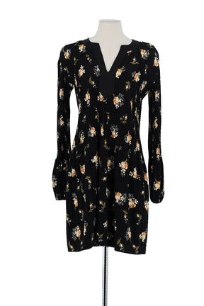 Robe Maje Noir en Polyester, taille L - Seconde Main