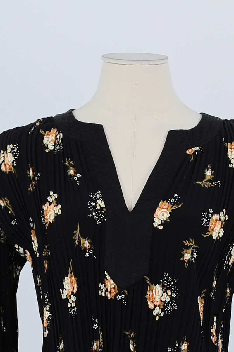 Robe Maje Noir en Polyester