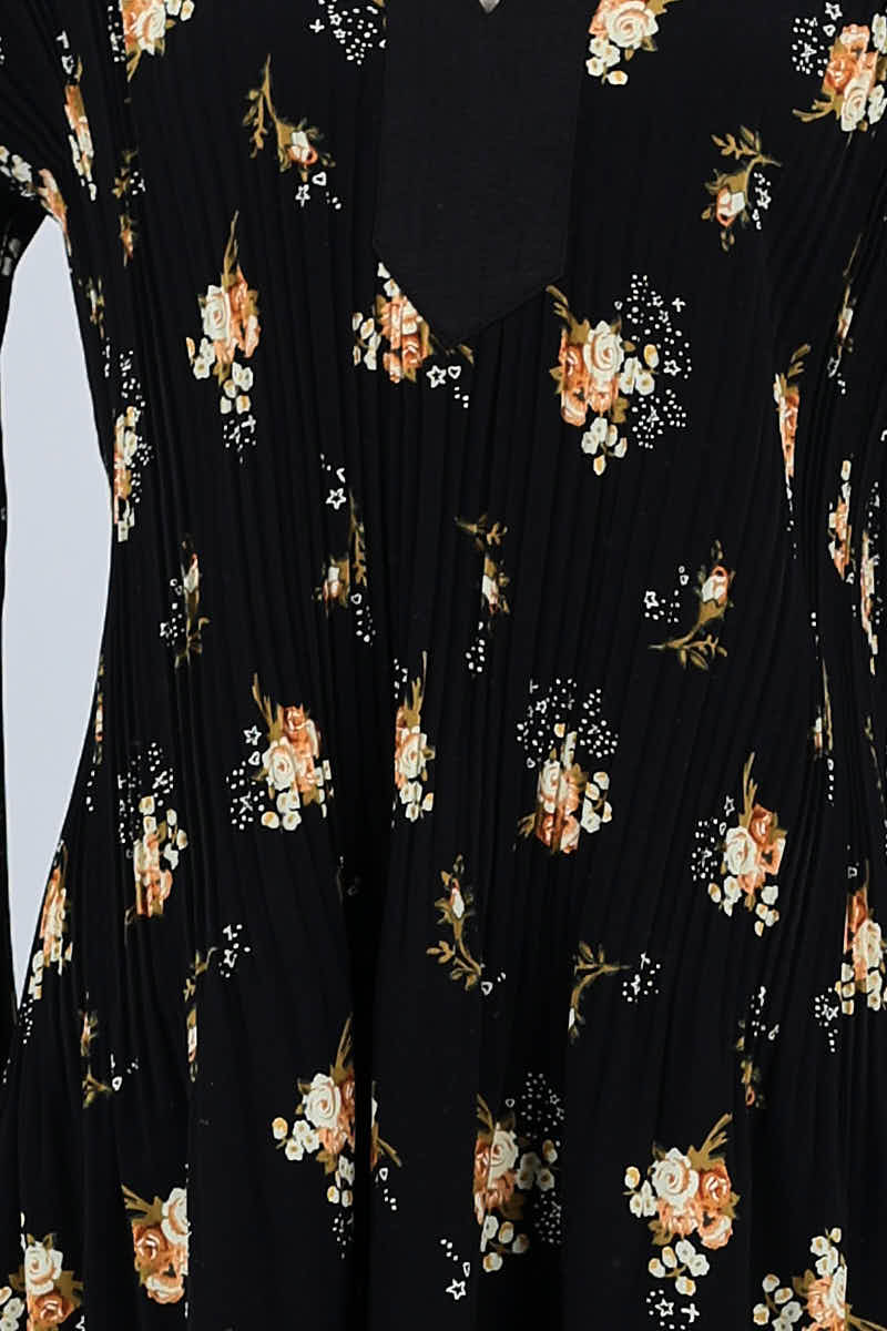 Robe Maje Noir en Polyester