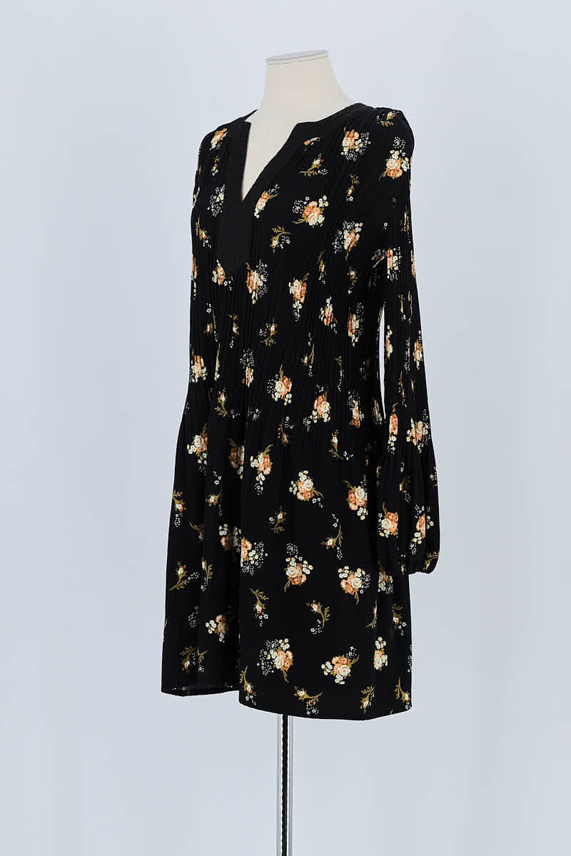 Robe Maje Noir en Polyester