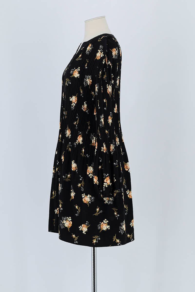 Robe Maje Noir en Polyester