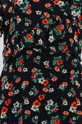 Robe Maje Noir en Polyester