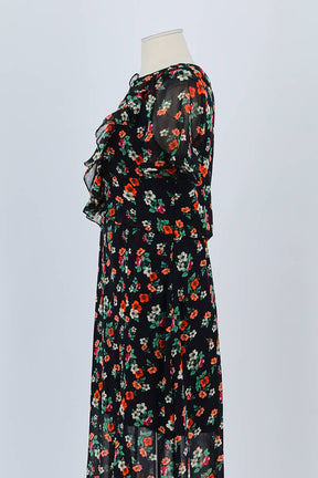 Robe Maje Noir en Polyester
