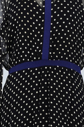 Robe Maje Noir en Polyester