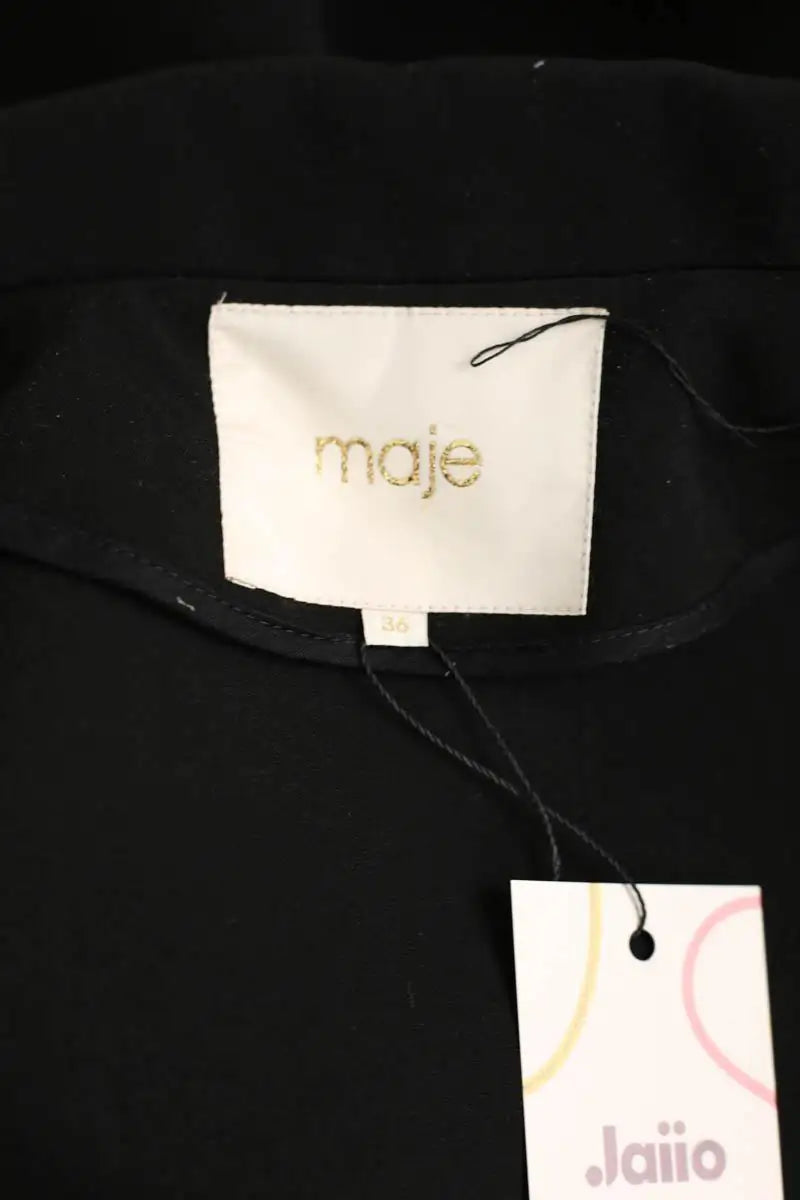Robe Maje Noir en Polyester