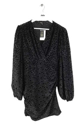 Robe Maje Noir en Polyester, taille S - Seconde Main