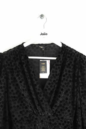 Robe Maje Noir en Polyester