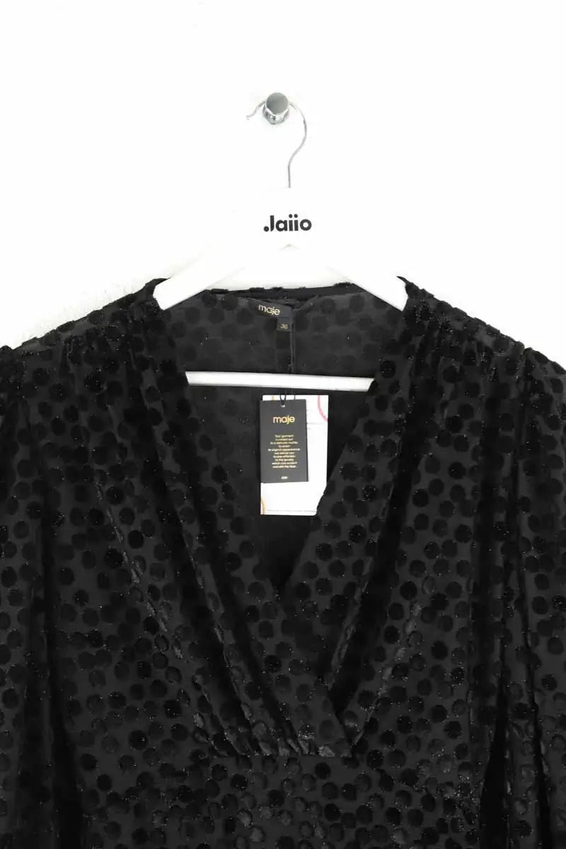 Robe Maje Noir en Polyester