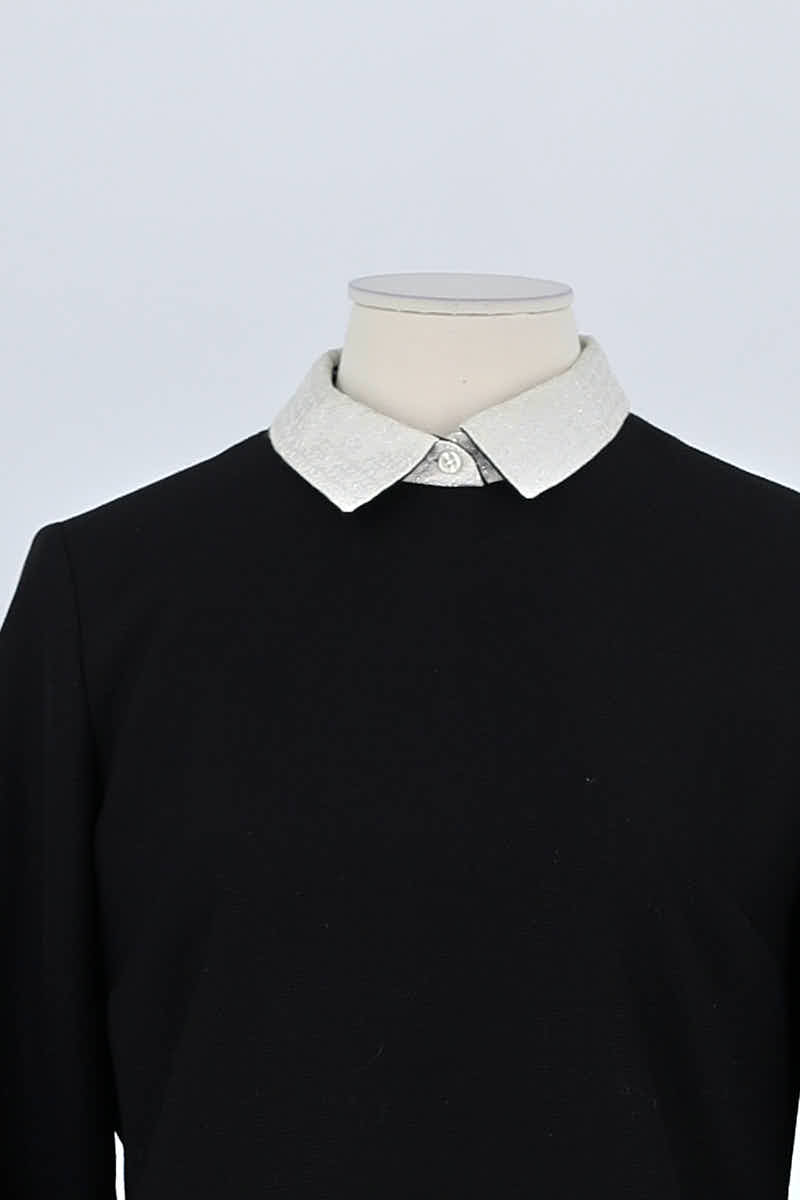 Robe Maje Noir en Polyester