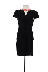 Robe Maje Noir en Polyester, taille S - Seconde Main