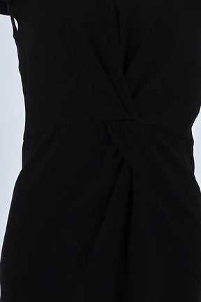 Robe Maje Noir en Polyester
