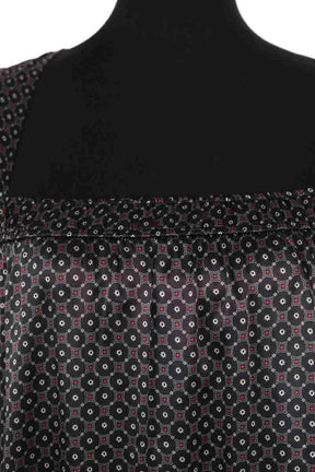 Robe Maje Noir en Soie