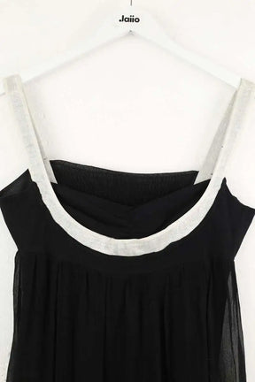 Robe Maje Noir en Soie