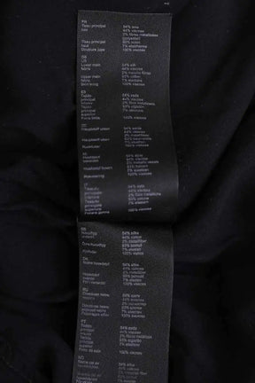 Robe Maje Noir en Soie