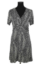 Robe Maje Noir en Synthétique, taille L - Seconde Main