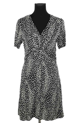 Robe Maje Noir en Synthétique, taille L - Seconde Main