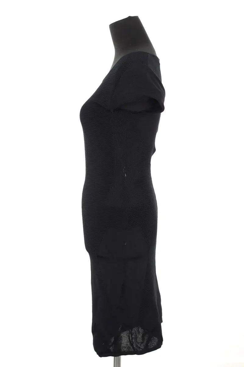 Robe Maje Noir en Synthétique