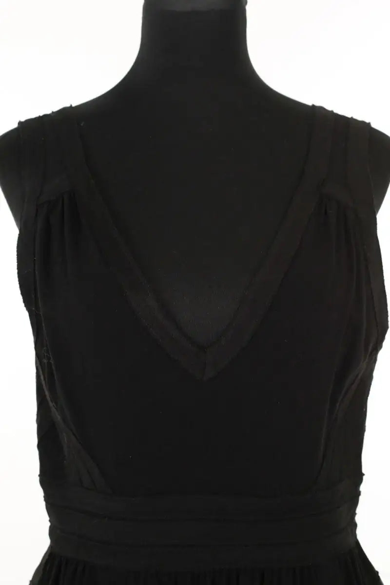 Robe Maje Noir en Synthétique