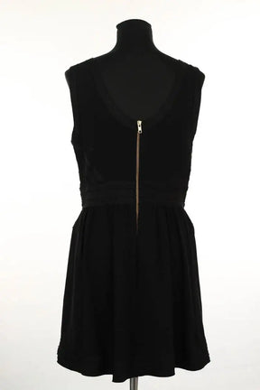Robe Maje Noir en Synthétique
